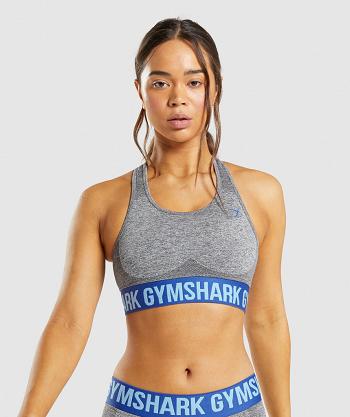 Gymshark Flex Ženske Sportski Grudnjak Sive | HR 3408GSO